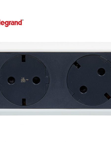 LG 694541 PRODUZNI BLOK 3X2P+E 5M (BELA/T.SIVA)