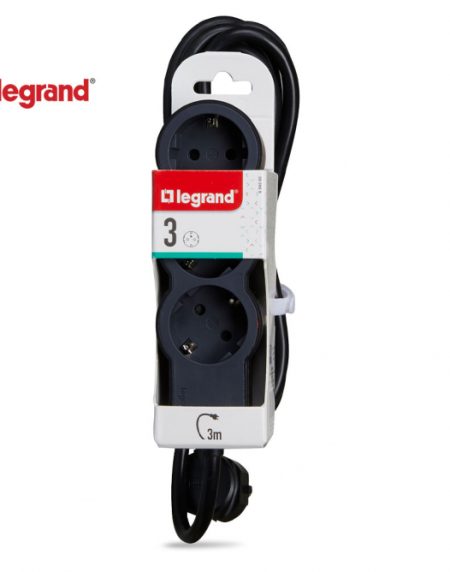 LG 694560 PRODUZNI BLOK 3X2P+E 3M (CRNA/T.SIVA)