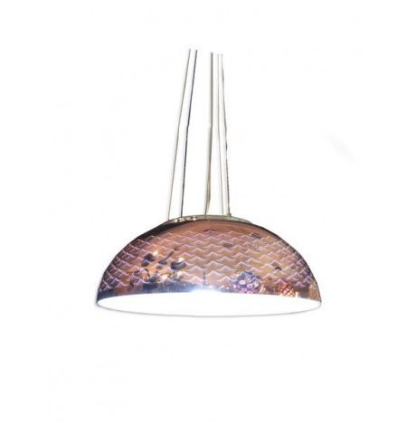LUNA 82 VISILICA 3D 1*E27 HROM/BRONZA
