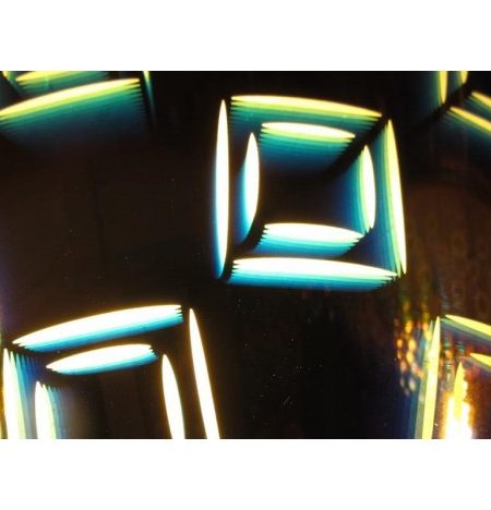 LUNA 84 VISILICA 3D 1*E27 HROM/BRONZA