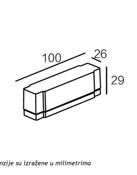 MAGNETIC SLIM SKRIVAC KABLA CRNI (26-CXH)