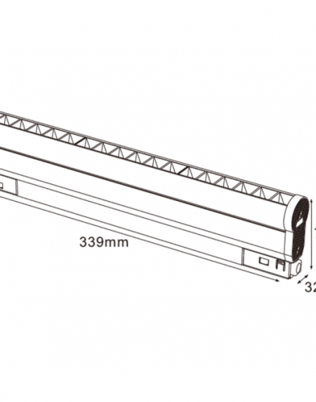 MAGNETIC SVETILJKA LED14-15W 3000K 30° 48V DC CRNA NEW