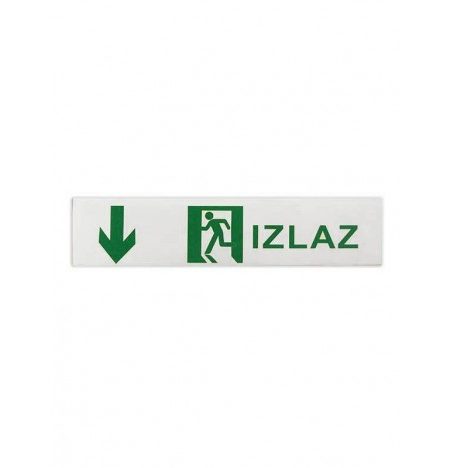 NALEPNICA 22,1*4,7CM IZLAZ DOLE
