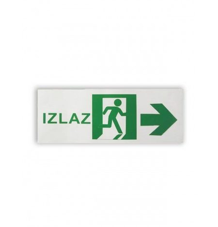 NALEPNICA 25*9CM IZLAZ DESNO