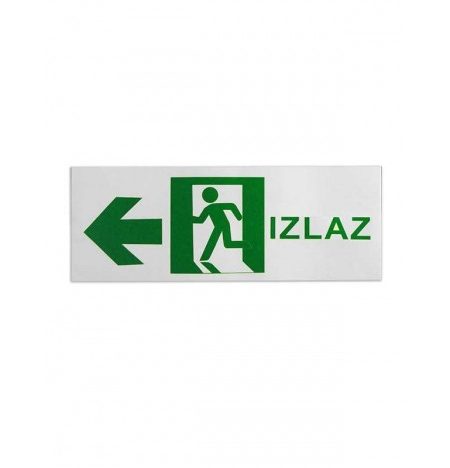 NALEPNICA 25*9CM IZLAZ LEVO