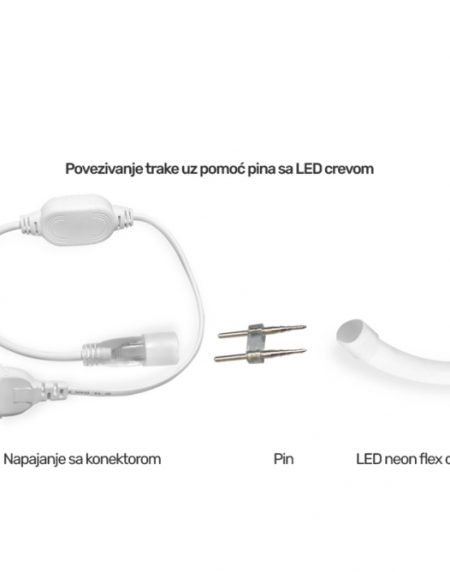 NAPOJNI KABL ZA LED CREVO SVC-PKS13