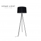 PODNA LAMPA HN3095 1*E27 CRNA - Слика 9