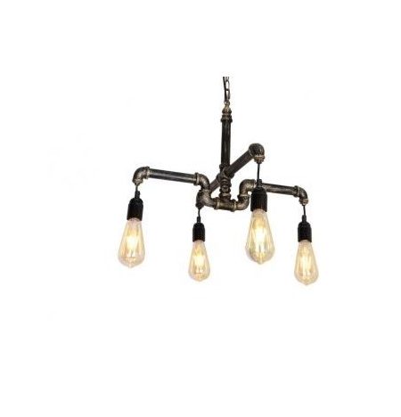 RUSTIK 30 LUSTER P0010-4 4*E27 cupreous