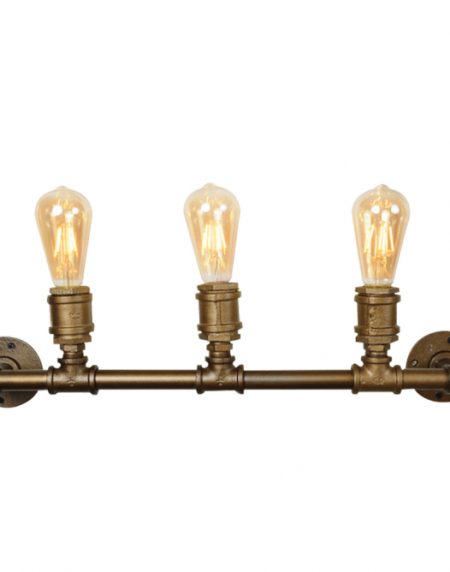 RUSTIK 35 ZIDNA LAMPA W0095-3 3*E27 cupreous