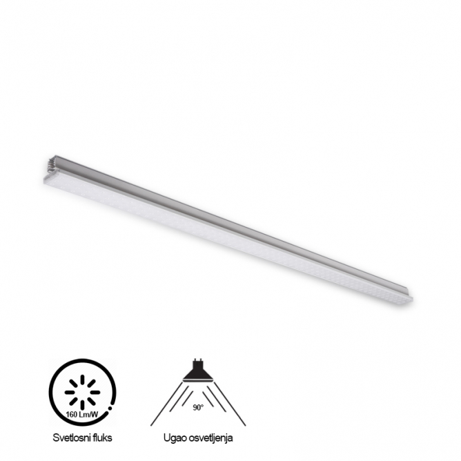 SINSKA SVETILJKA JM-4072 12-27W 4000K 90° 600mm BELA - Слика 7