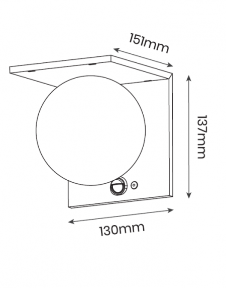 SOLARNA LED SVETILJKA SWL-26 6.25W 4000K IP54