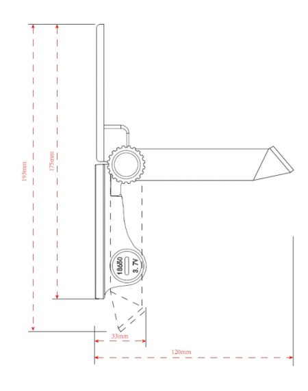 SOLARNI REFLEKTOR TONIK-S 1100lm CCT IP65