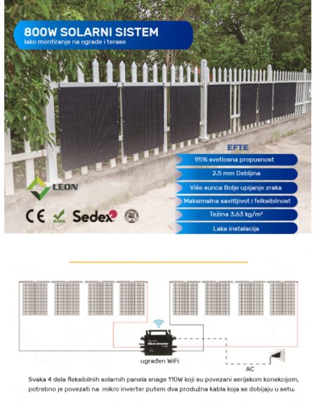 SOLARNI SET 800W