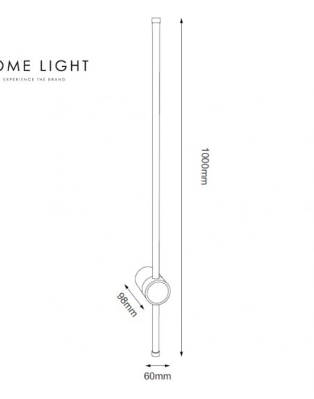 SOLEA 54 ZIDNA LAMPA 12W 3000K ZLATO