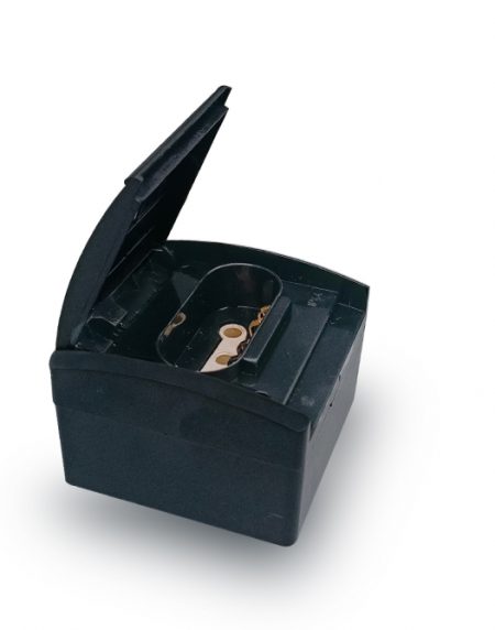 SUKO TROPOLNA PRIKLJUCNICA CRNA OG IP44 503.03