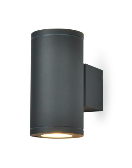 SVETILJKA JM-2102 ZIDNA SIVA 2*GU10 IP65