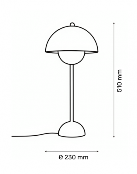 TALIA 78 STONA LAMPA 1*E27 BELA