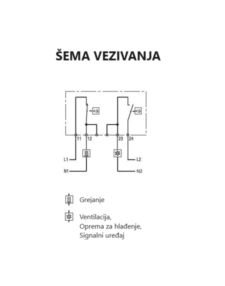 TERMOSTAT ZR 011 (NC+NO)
