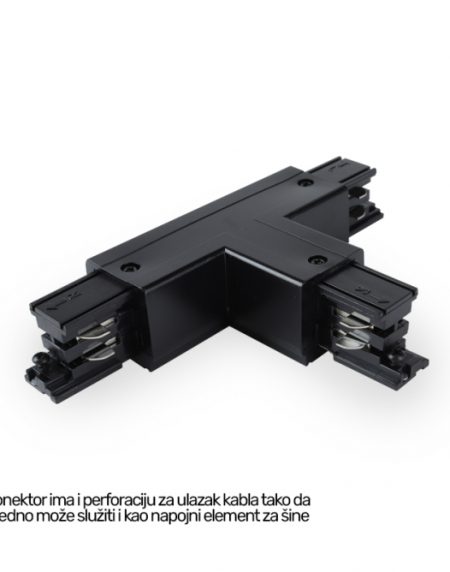 TROF T KONEKTOR WSO-32B(R1) CRNI