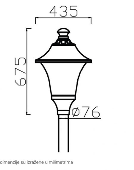 ULICNA SVETILJKA GD-09 40W 4000K IP65