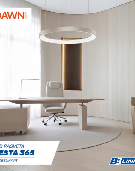 VESTA 365 VISILICA LED 60W 3000K BRUSENO ZLATO (O 780 mm)