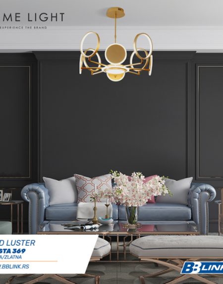 VESTA 369 LUSTER LED 76W 3000K MESING