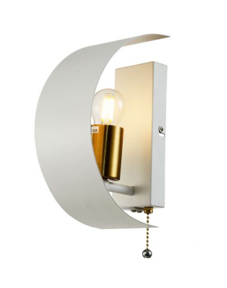 VESTA 410 ZIDNA LAMPA 1*E27 BELA