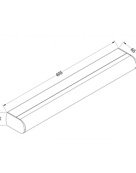 VESTA 597 ZIDNA LAMPA LED 9W 4200K CRNA