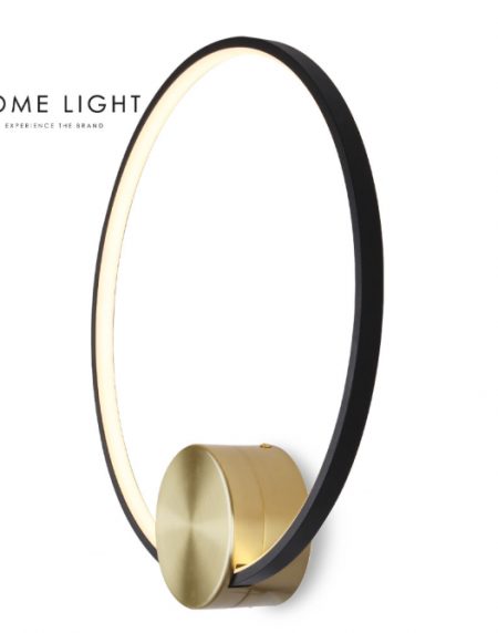 VESTA 657 ZIDNA LAMPA 10W 3000K CRNA/MESING