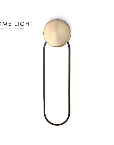 VESTA 658 ZIDNA LAMPA 15W 3000K CRNA/MESING