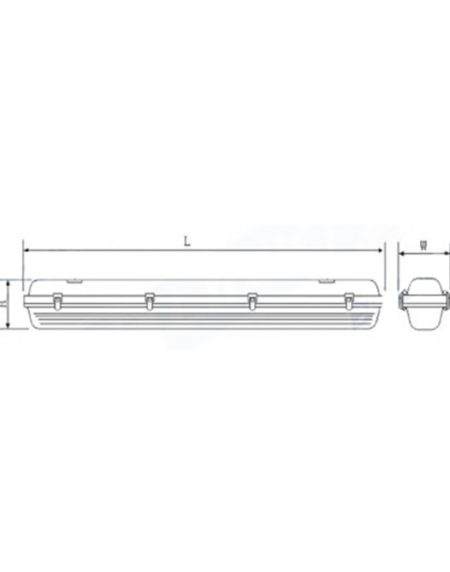 VODODIHT 1X58W BB LINK