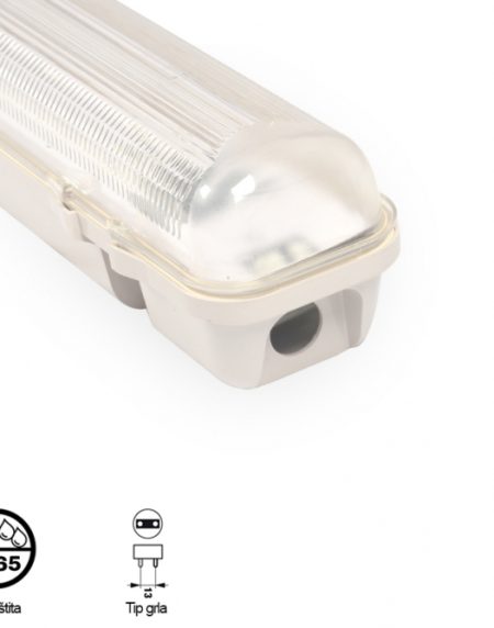 VODODIHT 2X9W KUCISTE JEDNOSTRANO