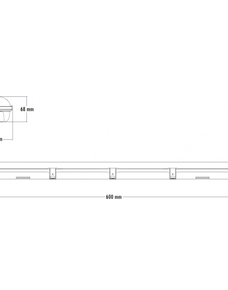 VODODIHT LED LG218A 18W 6500K IP65