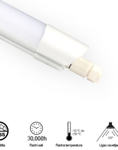 VODODIHT LED SLIM BELI LG236A 36W 6500K