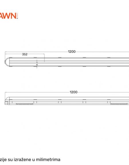 VODODIHT LED WT-112B 20/26/33/40W CCT IP65 IK08