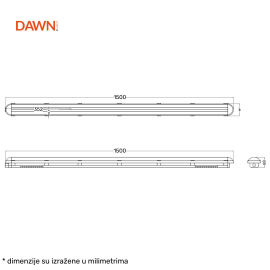 VODODIHT LED WT-115B 40/54/68/85W CCT IP65 IK08 - Слика 5