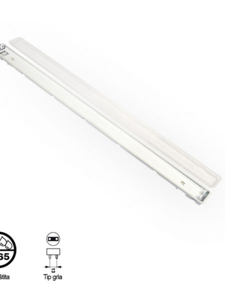 VODODIHT NH805 2X18W KUCISTE JEDNOSTRANO