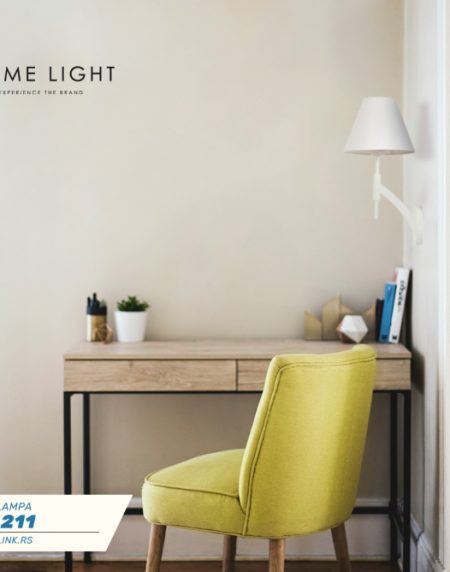 ZIDNA LAMPA HN5211 WHITE+WHITE E27