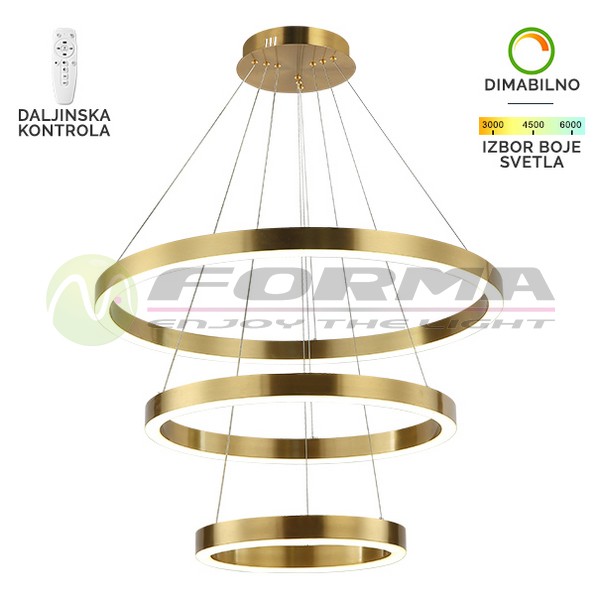 LED visilica F2048-130V SG - Слика 8