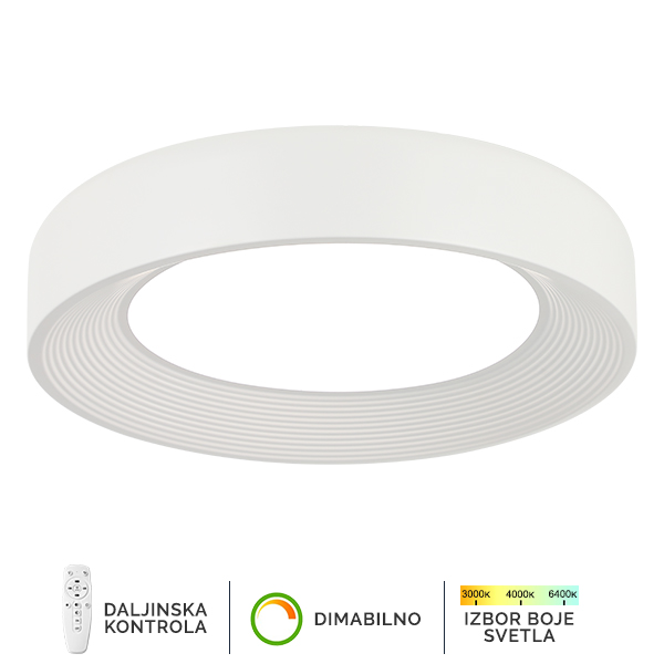LED plafonska lampa F2096-67C WH