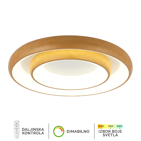 LED plafonska lampa F2081-138C WD - Слика 3