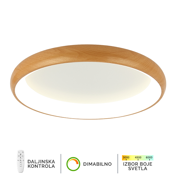 LED plafonska lampa F2081-138C WD - Слика 5