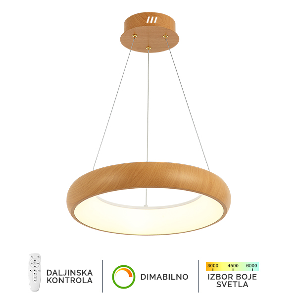 LED plafonska lampa F2081-138C WD - Слика 11