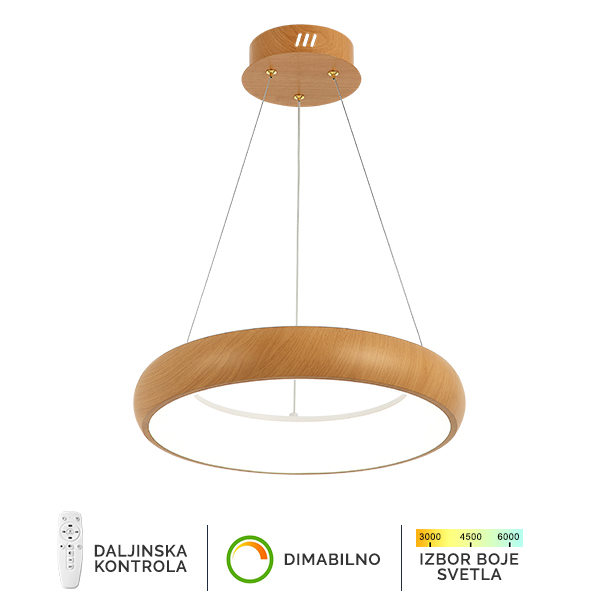 LED plafonska lampa F2081-138C WD - Слика 7