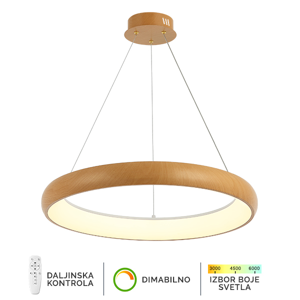 LED plafonska lampa F2081-138C WD - Слика 8