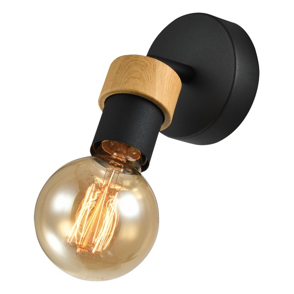 Spot lampa FE706-1 BK+WD