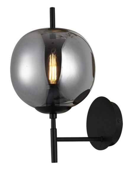 Zidna lampa F4014-1Z BK+SM